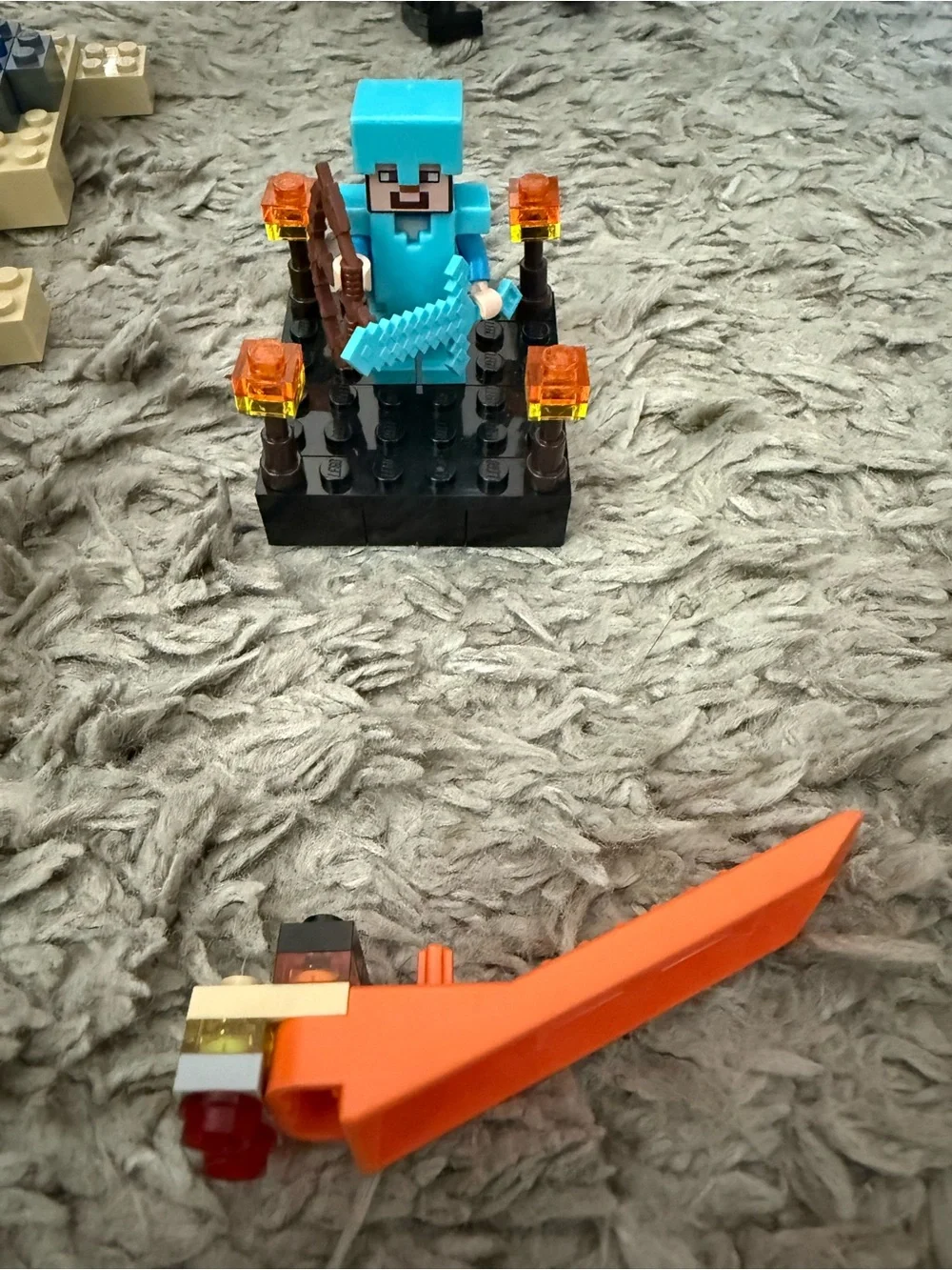 Lego Minecraft The Ender Dragon 21117 Ages 8+ 634 Pieces in Great Used Condition
